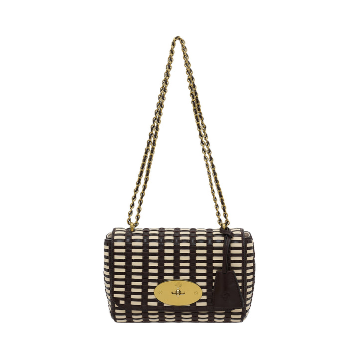 Lily Woven Leather Bag