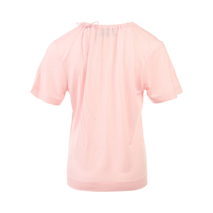 Cord Neck Easy Tee