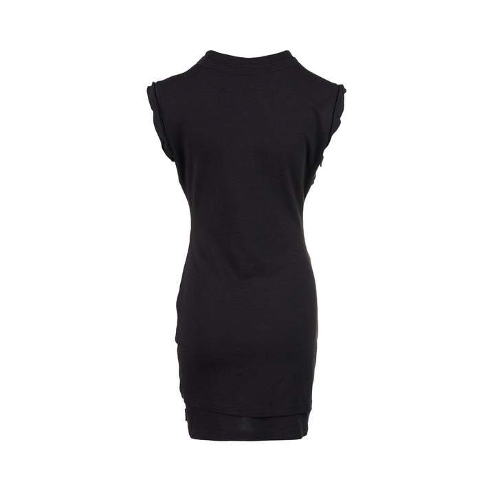 Twisted Bust Layered Mini Dress
