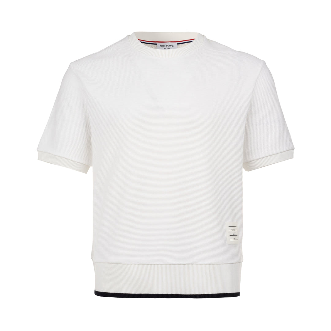 Short Sleeve Rib Cuff Tee