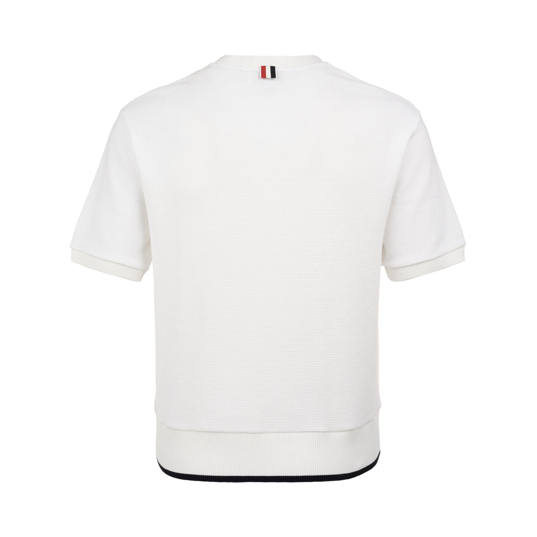 Short Sleeve Rib Cuff Tee