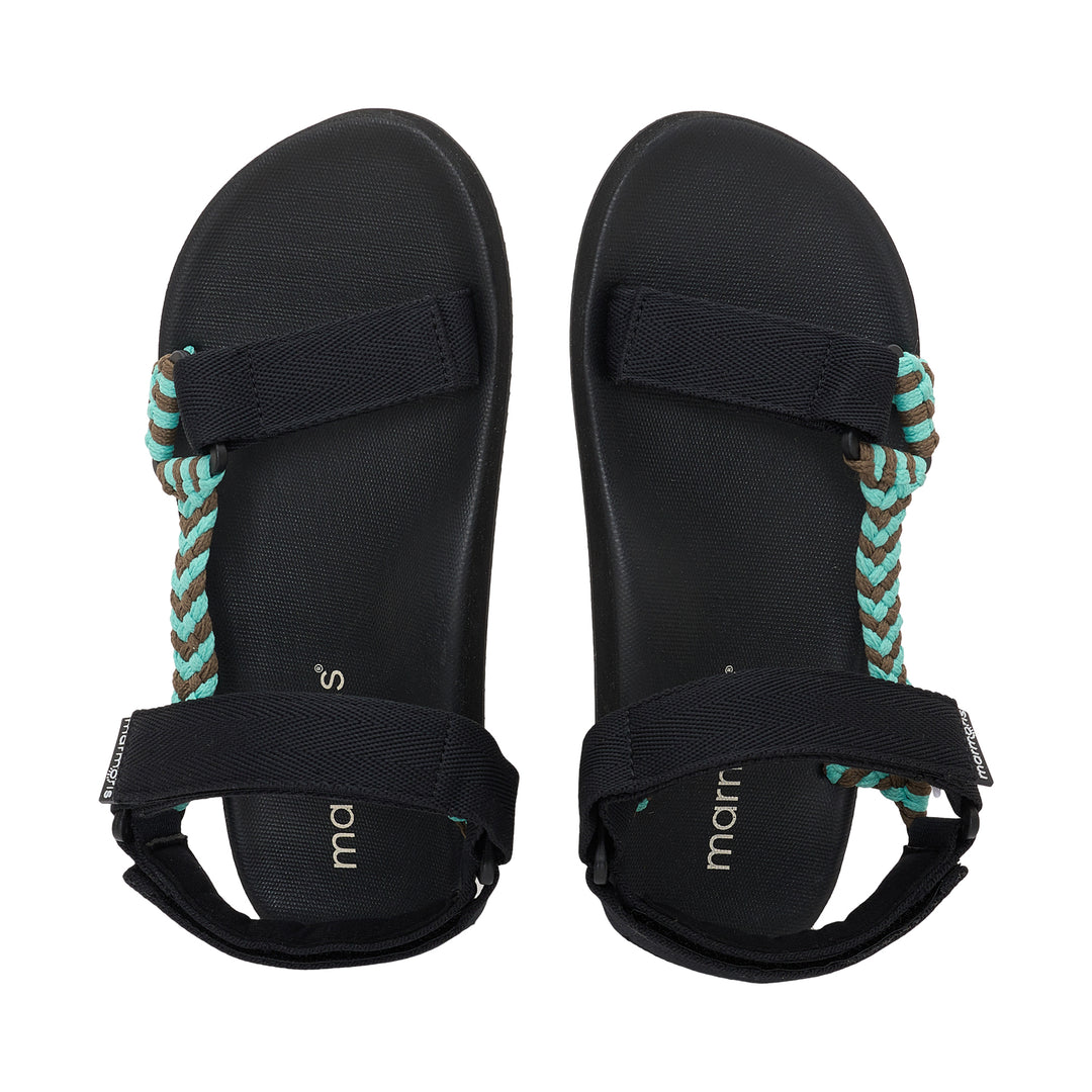 Wander Turquoise Gray Sandals