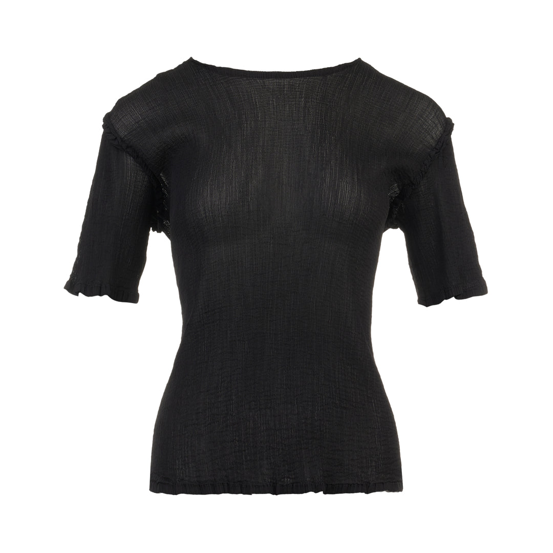 See-Through Crepe Top