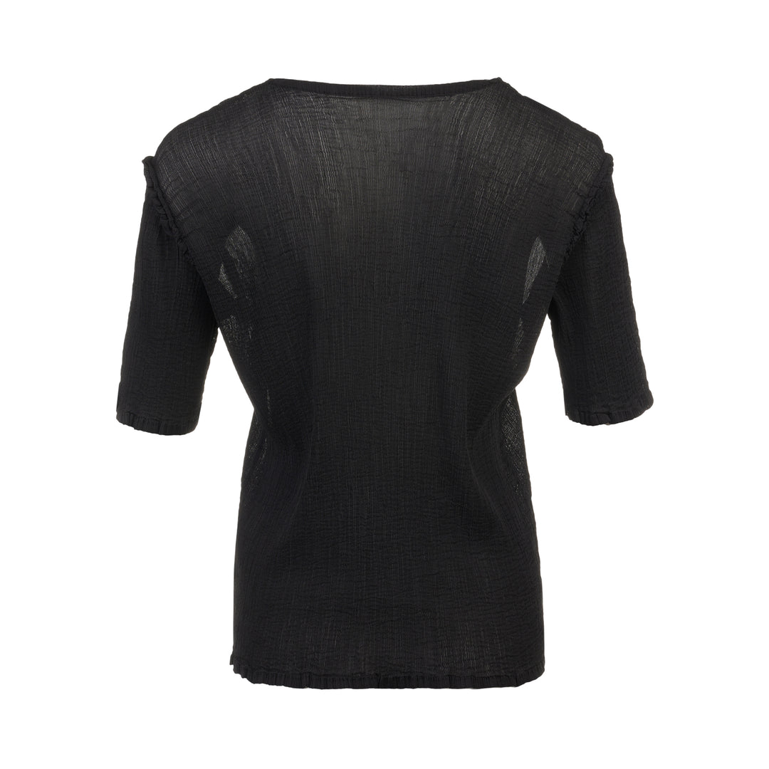See-Through Crepe Top
