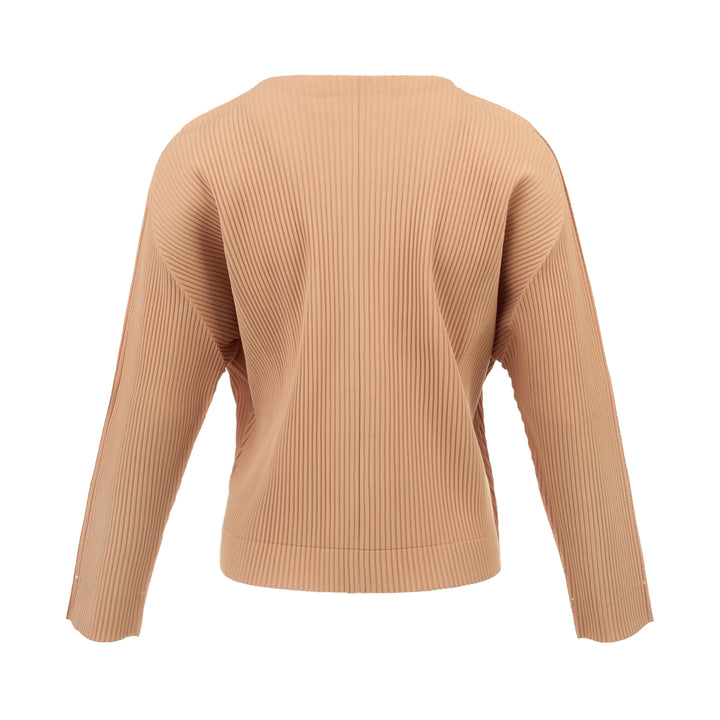 me ISSEY MIYAKE Fine Knit Pleats Cardigan - view 2