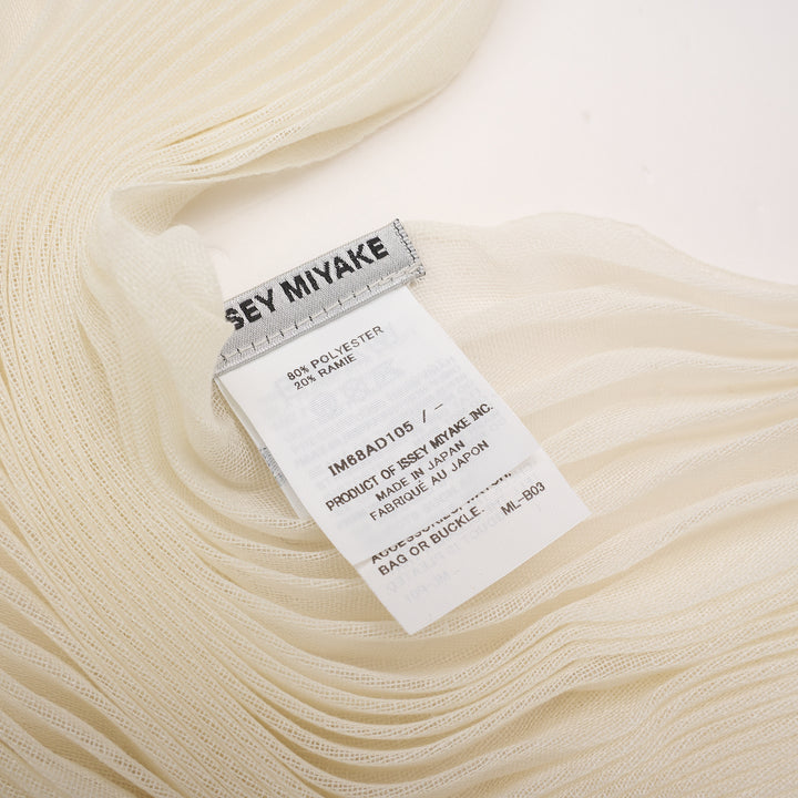 ISSEY MIYAKE Gradation Ramie Pleats Stole - view 4