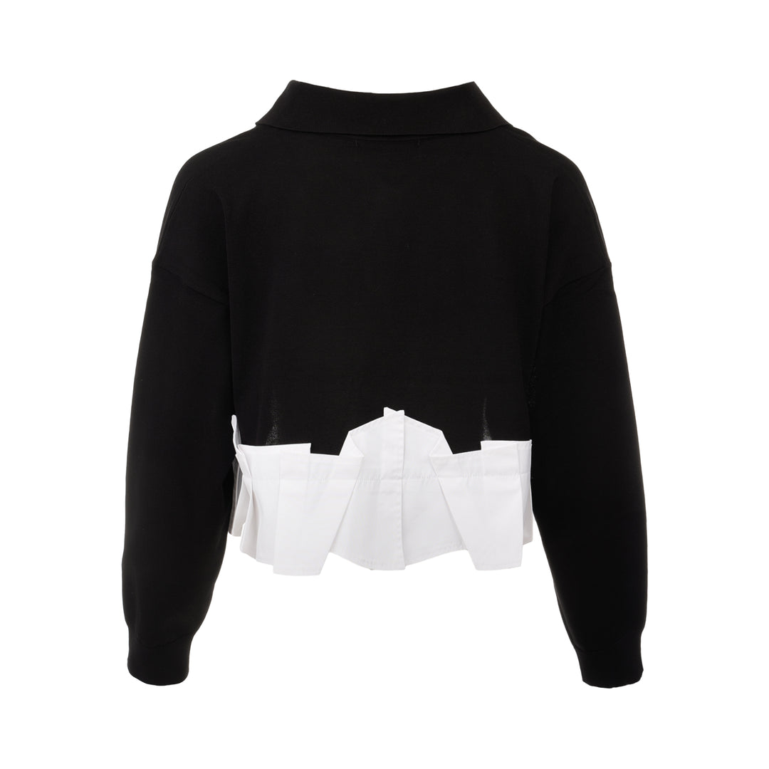 Tucked Docked Hem Cardigan