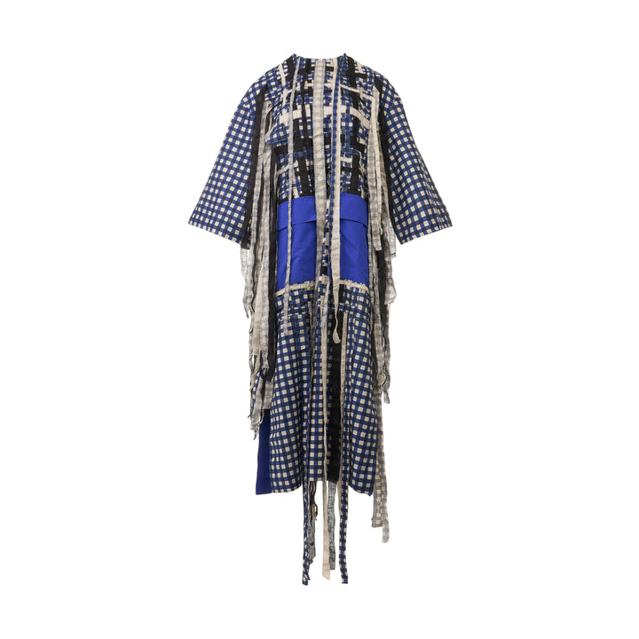 Pleated Hem Linen Shirt Dress