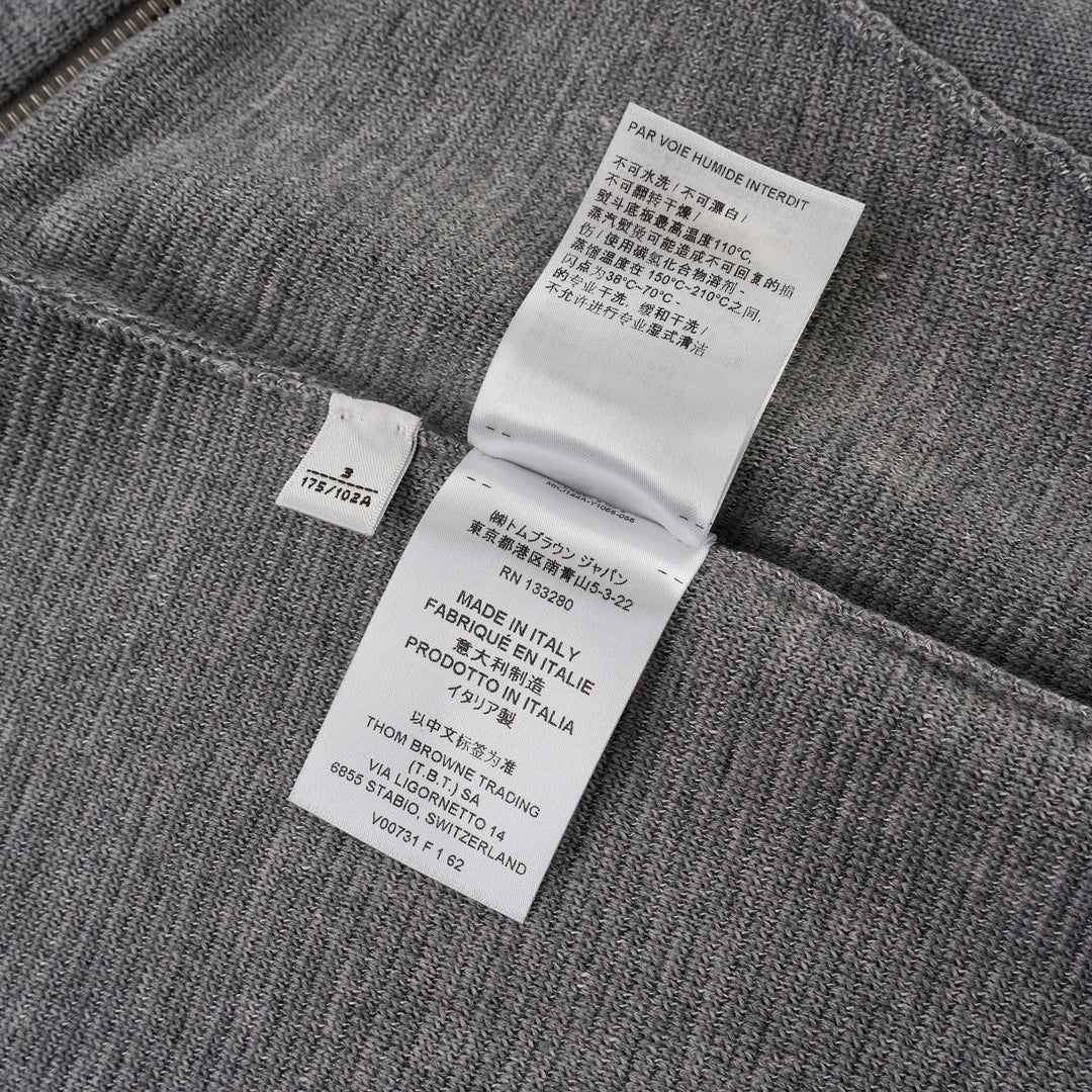 Milano Stitch Zip-Up Bomber Jacket