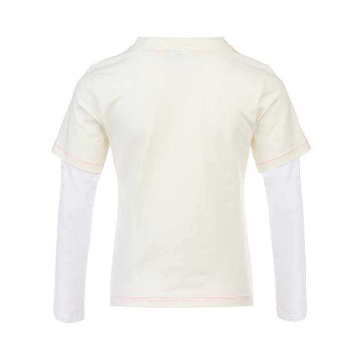 Heavy Stretch Cotton Layered Tee