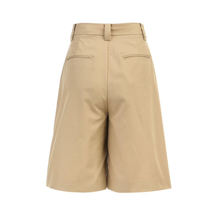 Club21 Collection Ines Light Stretch Rayon Linen Shorts - view 2