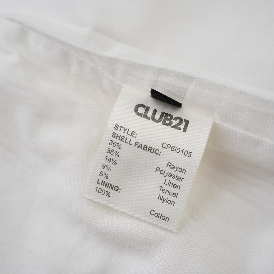 Club21 Collection Ines Light Stretch Rayon Linen Shorts - view 4