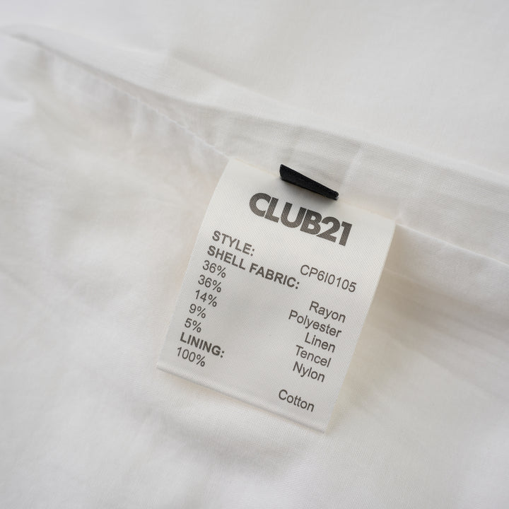 Club21 Collection Ines Light Stretch Rayon Linen Shorts - view 4