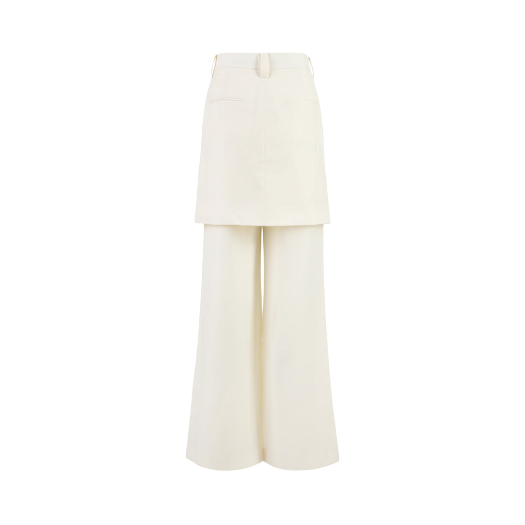 Club21 Collection Lila Layered Wool Blend Trousers - view 2