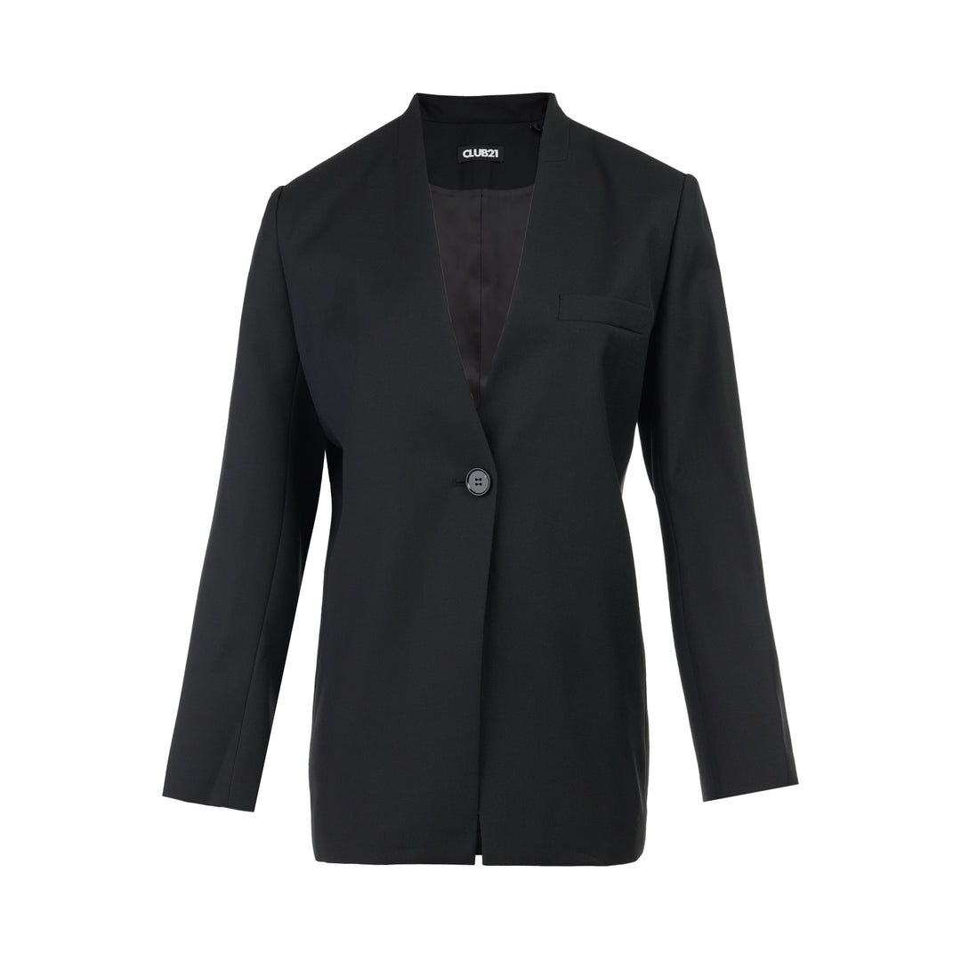 Club21 Collection Tess Tailored Wool Blend Blazer