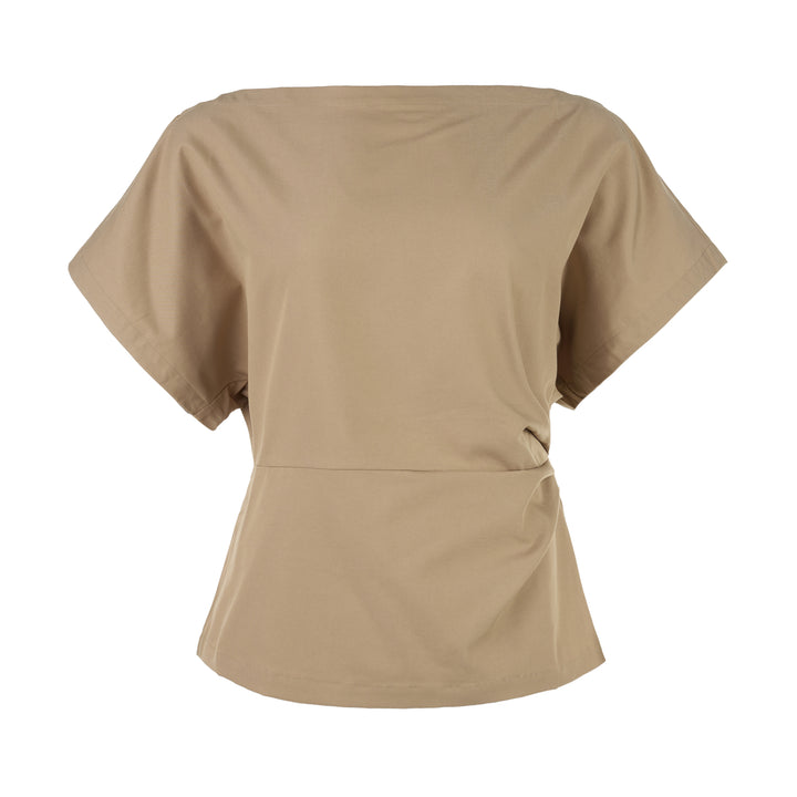 Club21 Collection Tate Light Stretch Rayon Linen Top