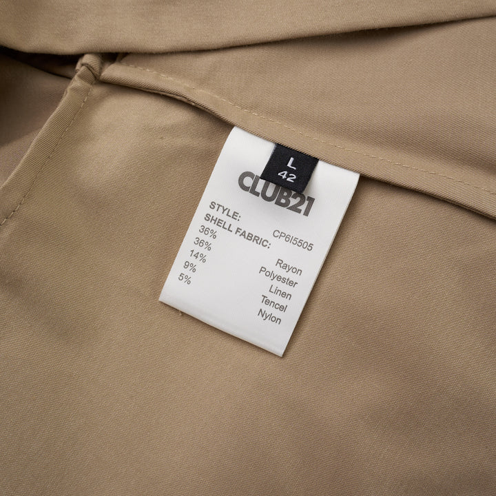 Club21 Collection Tate Light Stretch Rayon Linen Top - view 3