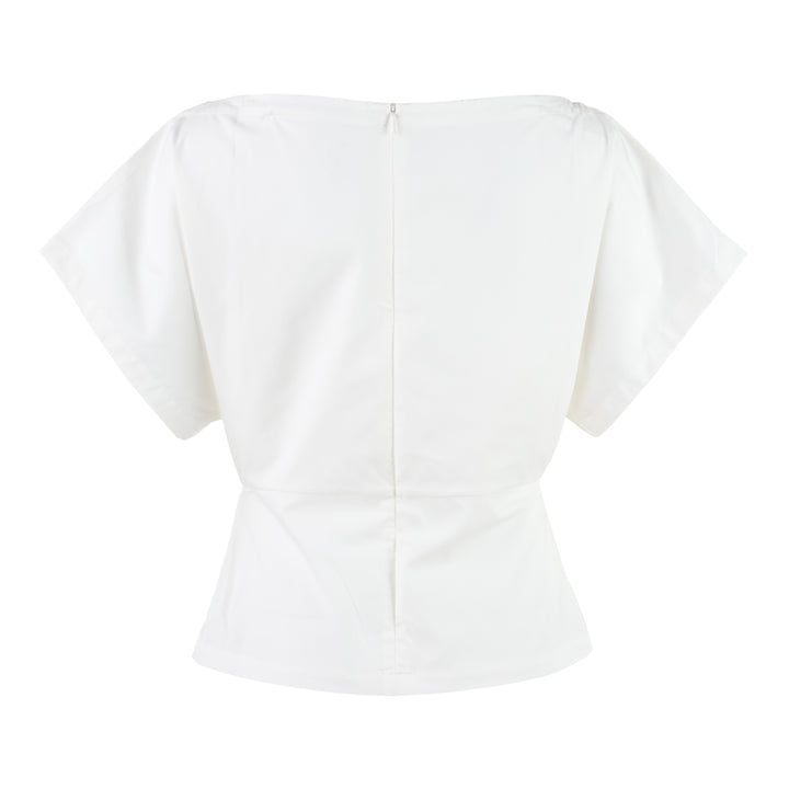 Club21 Collection Tate Light Stretch Rayon Linen Top - view 2