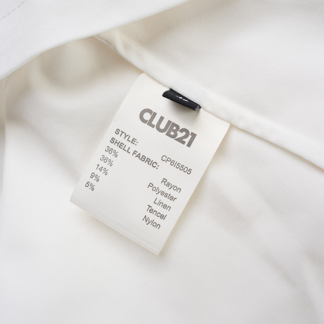 Club21 Collection Tate Light Stretch Rayon Linen Top - view 3