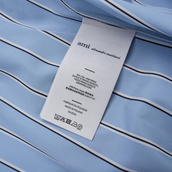 Contrasted Striped Long Sleeve Shirt