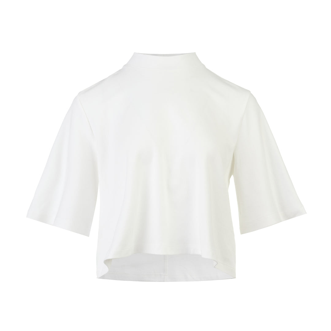 Club21 Collection Irene Cropped Jersey Tee