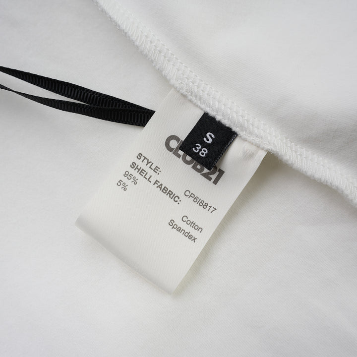 Club21 Collection Irene Cropped Jersey Tee - view 3