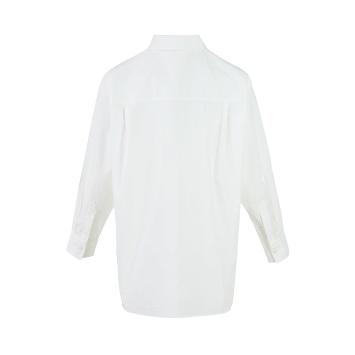 Vera Structured Cotton Tuxedo Shirt