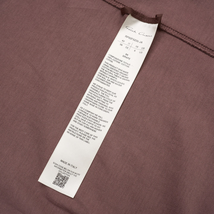 Rick Owens Cropped Level T-Shirt - view 4