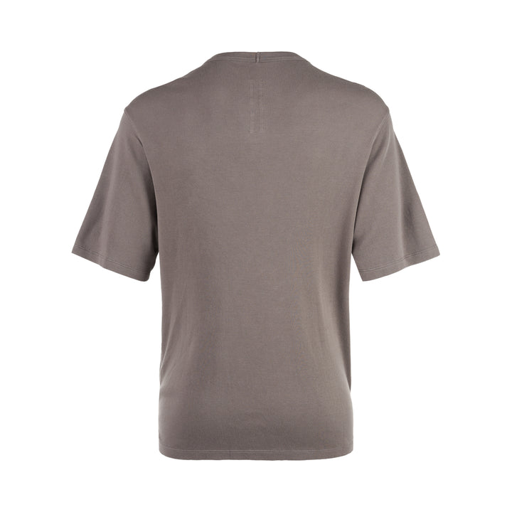 Rick Owens Brad T short sleeve crewneck tee in double cotton jersey, front view - view 2