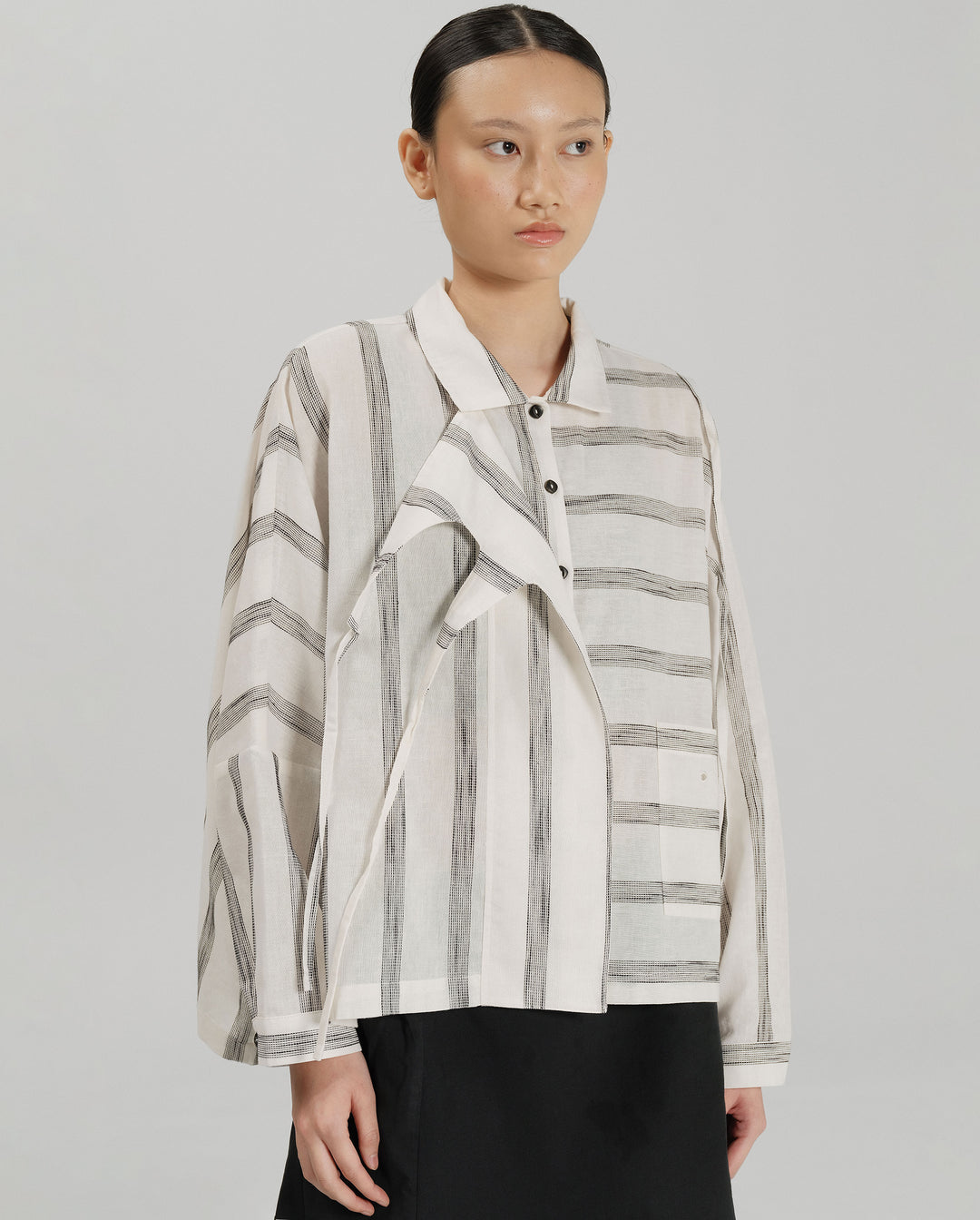 The Asymmetrical Batwing Top