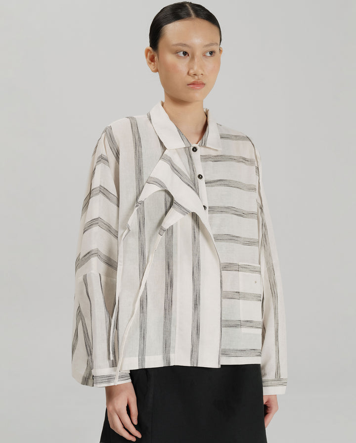 The Asymmetrical Batwing Top