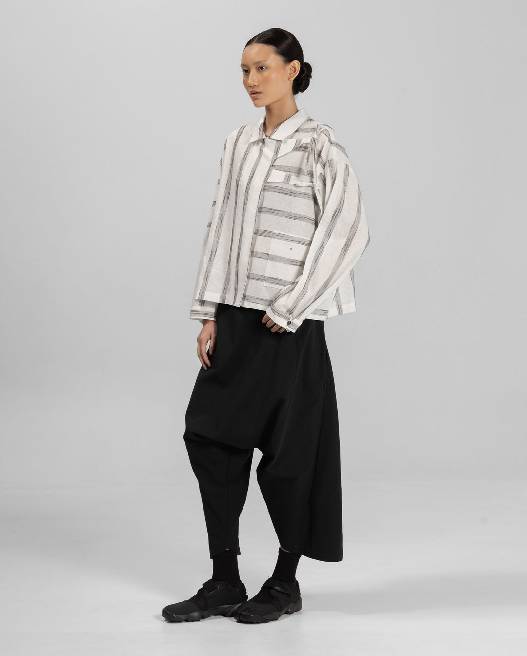 The Asymmetrical Batwing Top