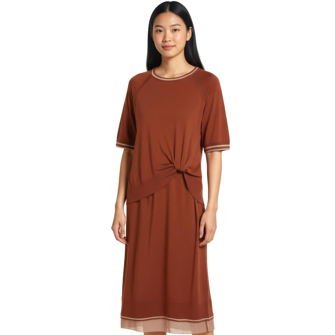 French Tuck Knit Dress French Tuck Knit Dress