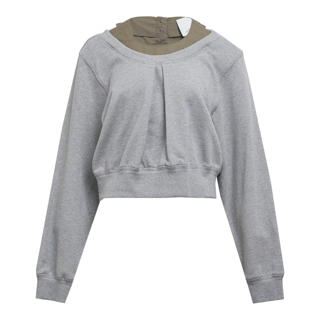 Club21 - 3.1 Phillip Lim - Layered Tank Terry Top - KNIT TOPS - Grey