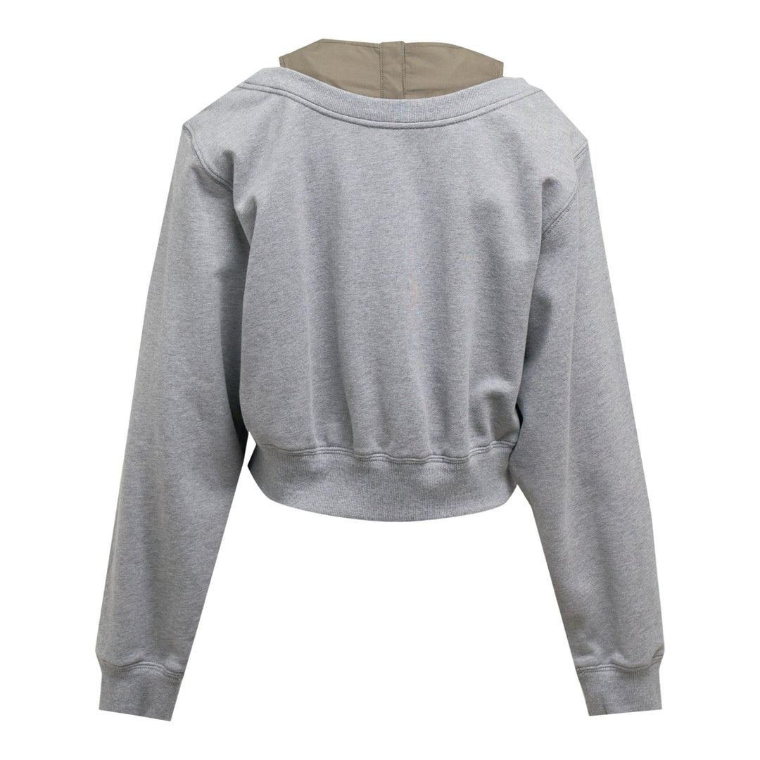 Club21 - 3.1 Phillip Lim - Layered Tank Terry Top - KNIT TOPS - Grey
