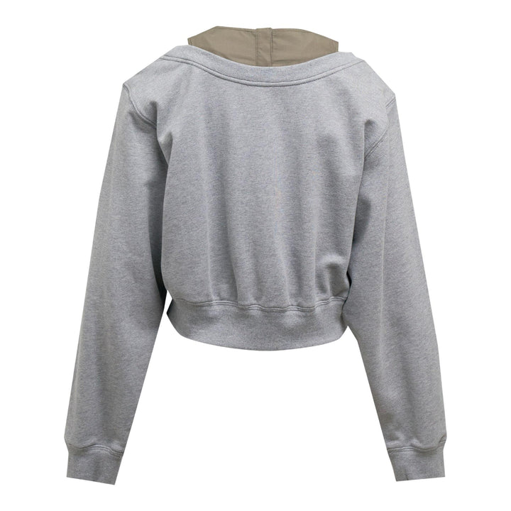 Club21 - 3.1 Phillip Lim - Layered Tank Terry Top - KNIT TOPS - Grey