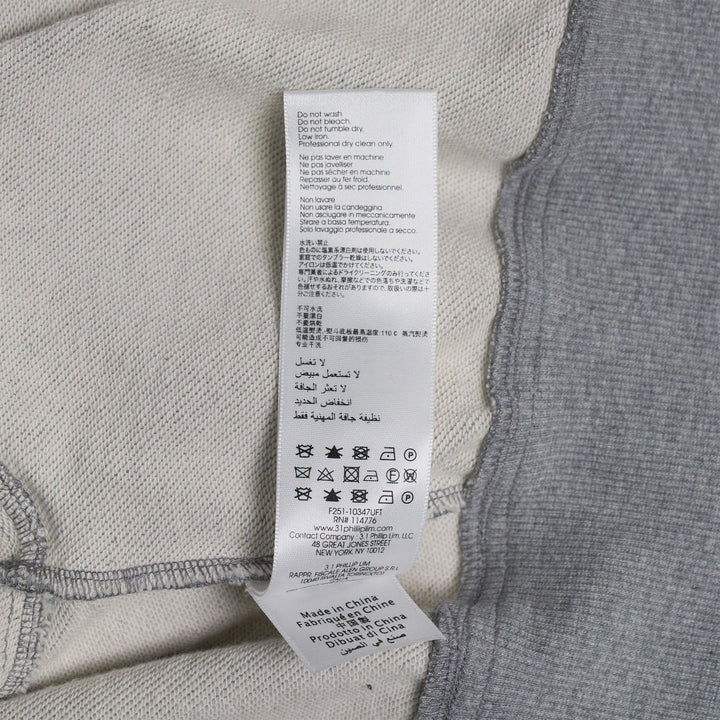 Club21 - 3.1 Phillip Lim - Layered Tank Terry Top - KNIT TOPS - Grey