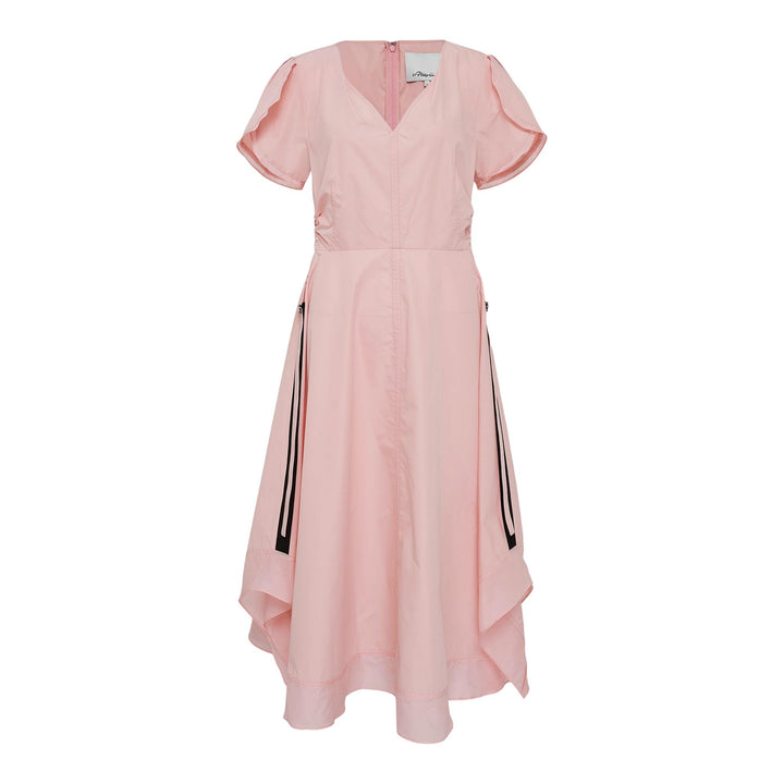 Club21 - 3.1 Phillip Lim - Tulip Sleeve V-Neck Dress - WOVEN DRESSES - Pink