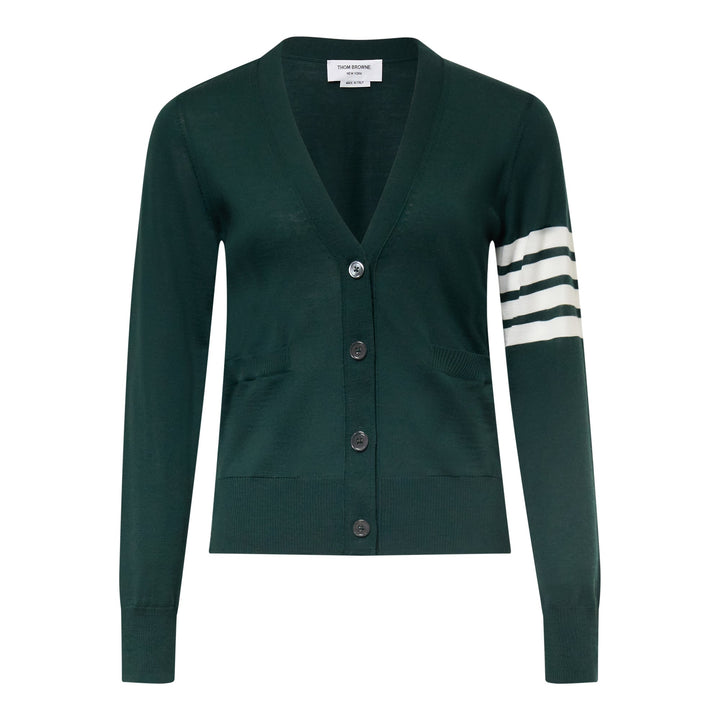 Relaxed Fit V Neck Cardigan