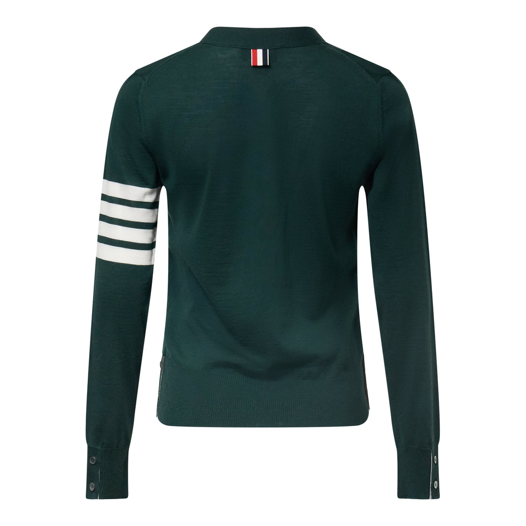 Relaxed Fit V Neck Cardigan