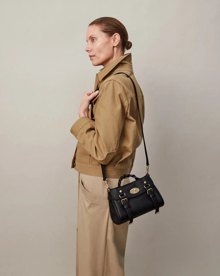 Mini Alexa أسود حبيبات ثقيلة