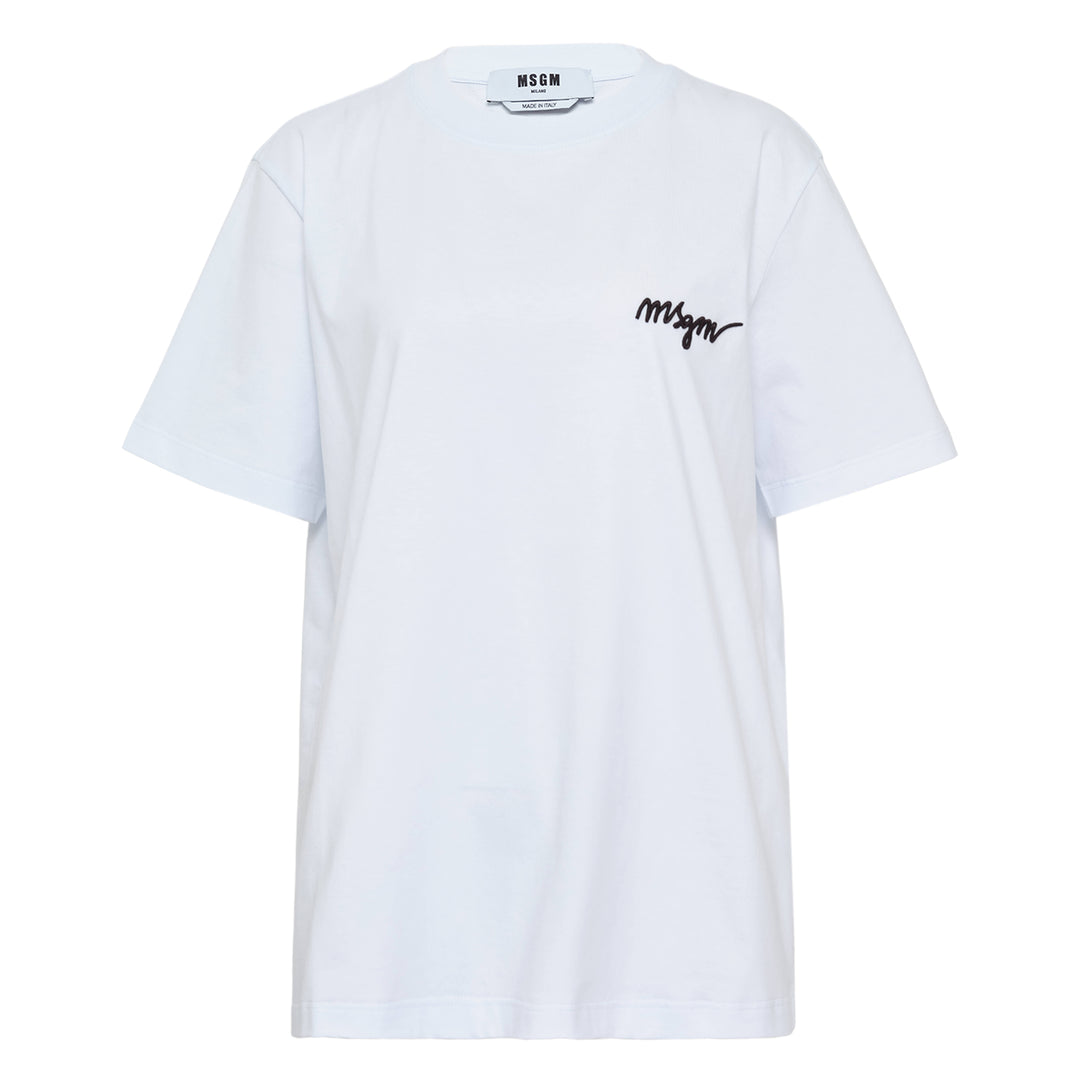 MSGM Embroidered T-Shirt