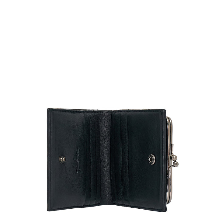 Clasp Wallet Thin Leather