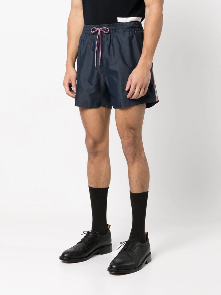 Drawcord Waist Swim Shorts Men