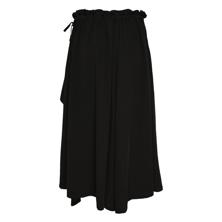 Balloon Draped Midi Skirt