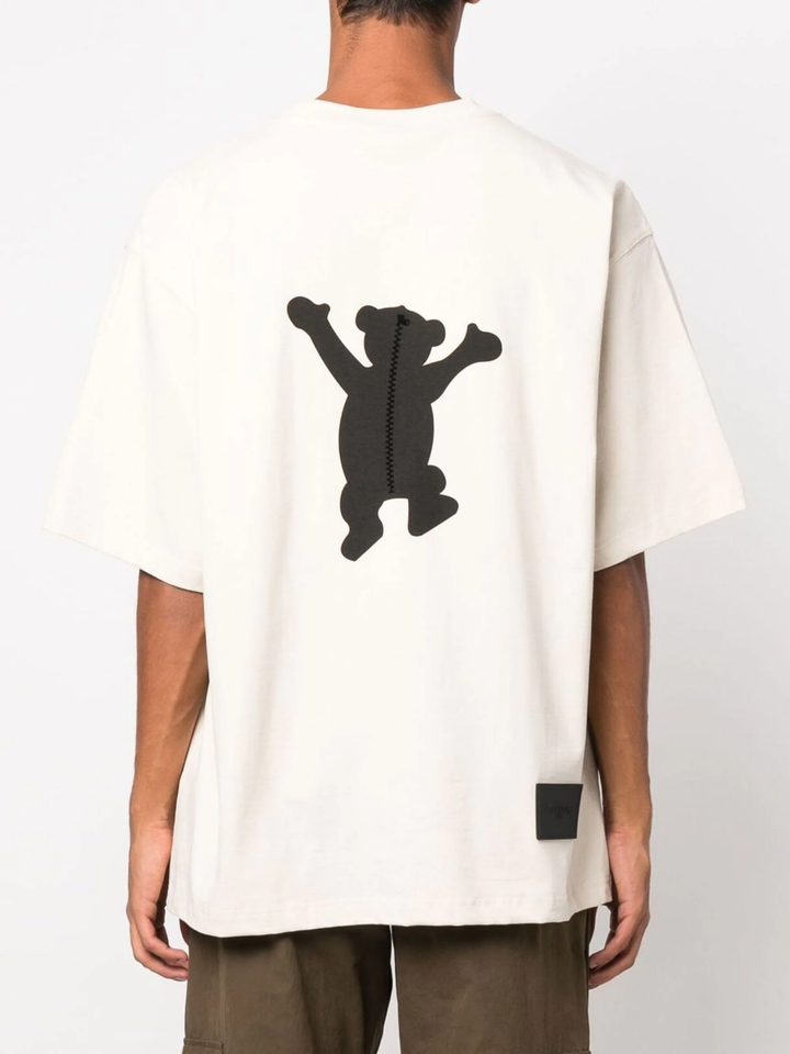 Ivory Logo Teddy T-Shirt