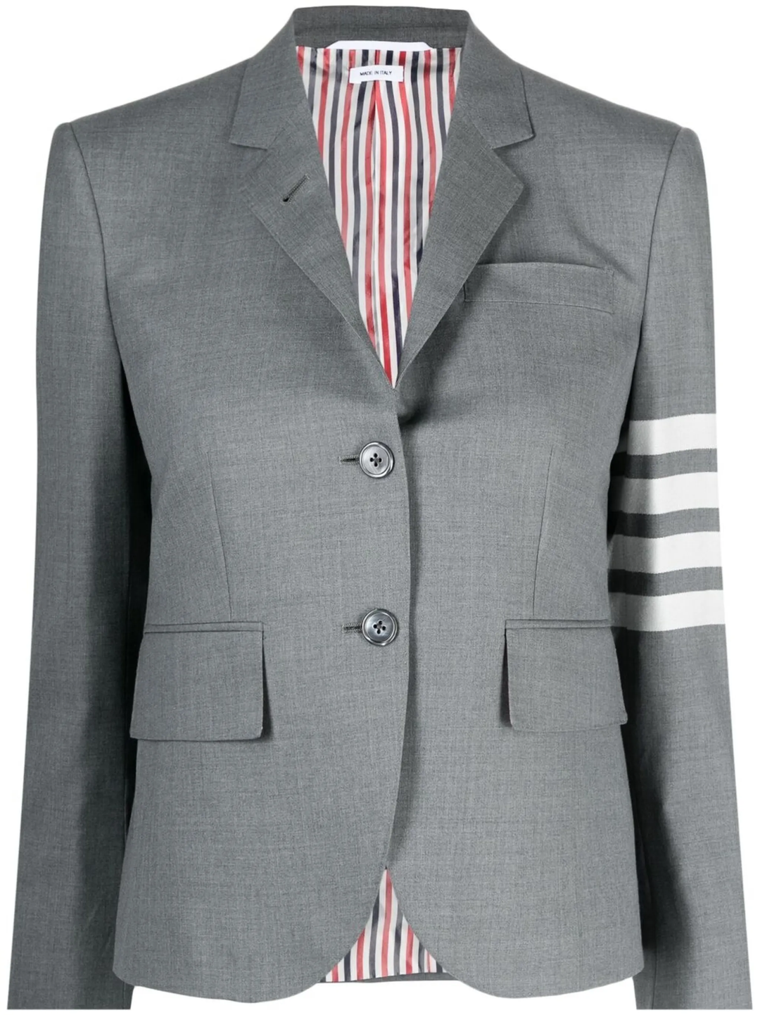 Plain Weave 4-Bar High Armhole Sport Coat Women