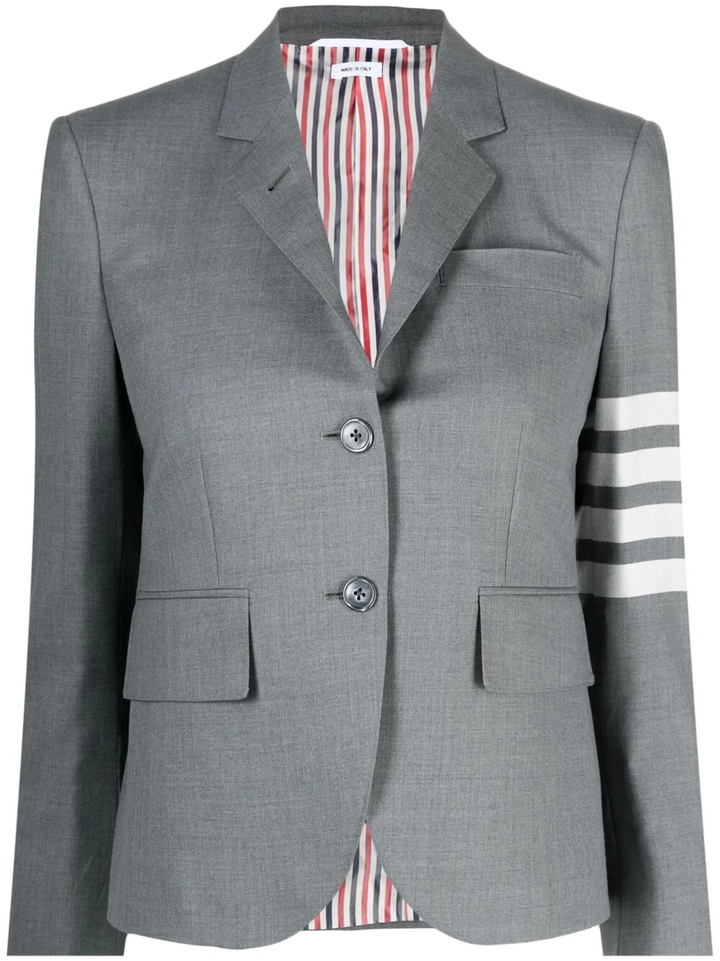 Plain Weave 4-Bar High Armhole Sport Coat Women