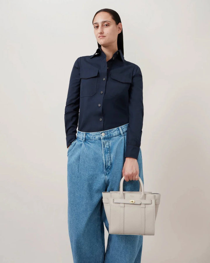Mini Zipped Bayswater Small Classic Grain