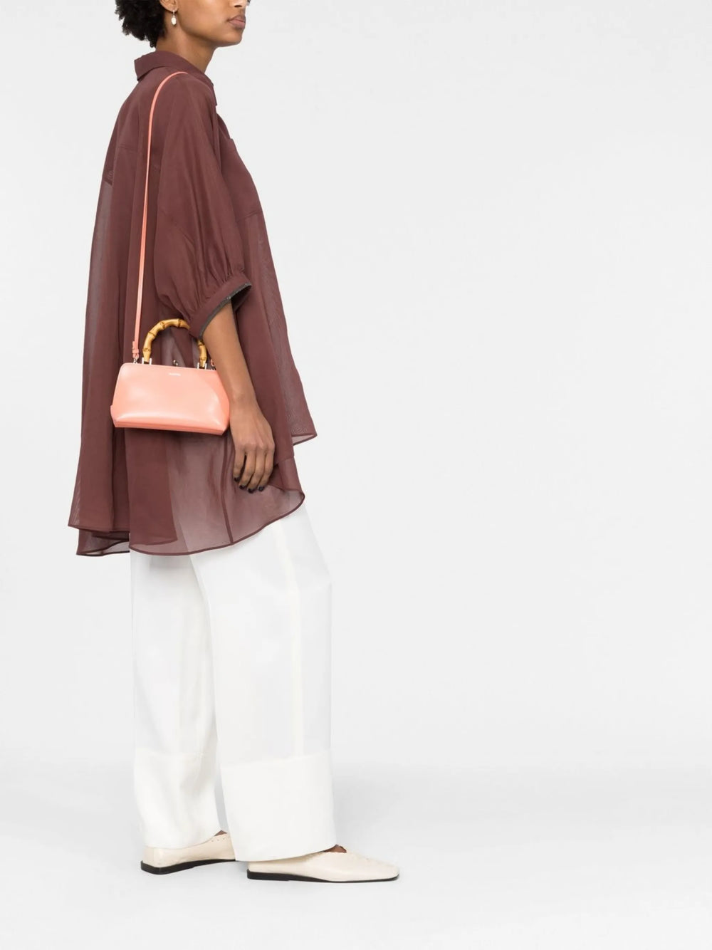 Jil Sander Goji Mini Bamboo Crossbody - view 2